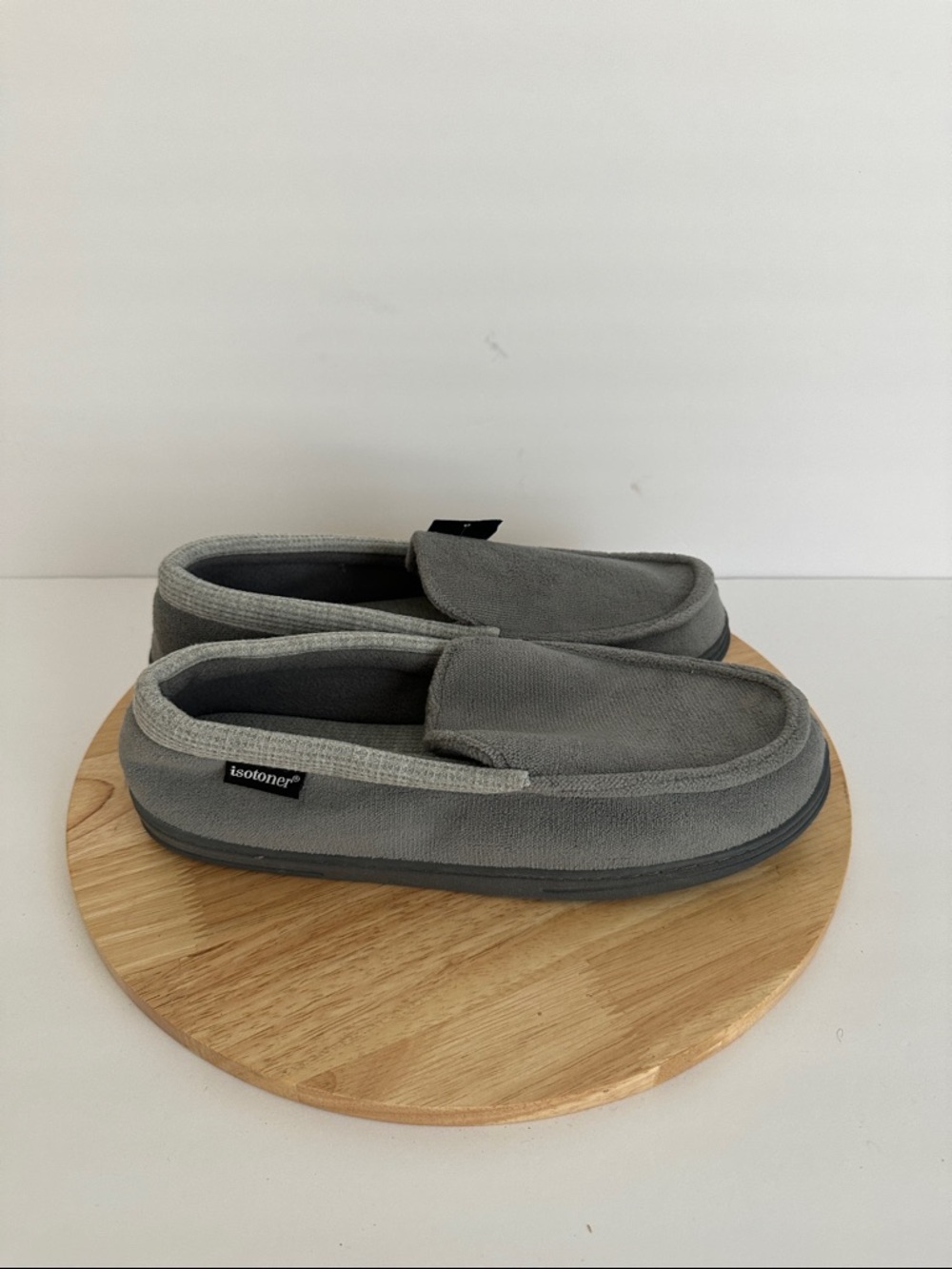 Isotoner Isotoner Mens Moccasin Slippers